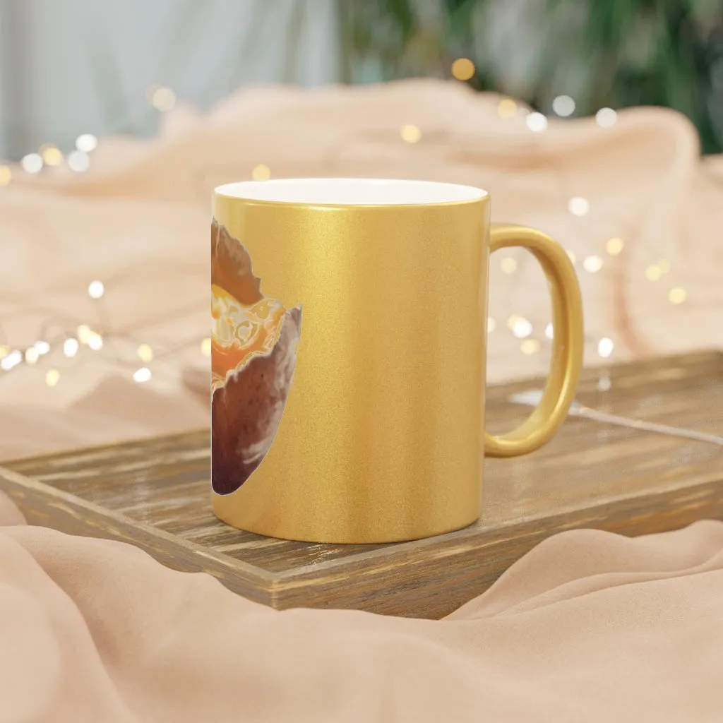 Egg Metallic Mug (Silver / Gold)