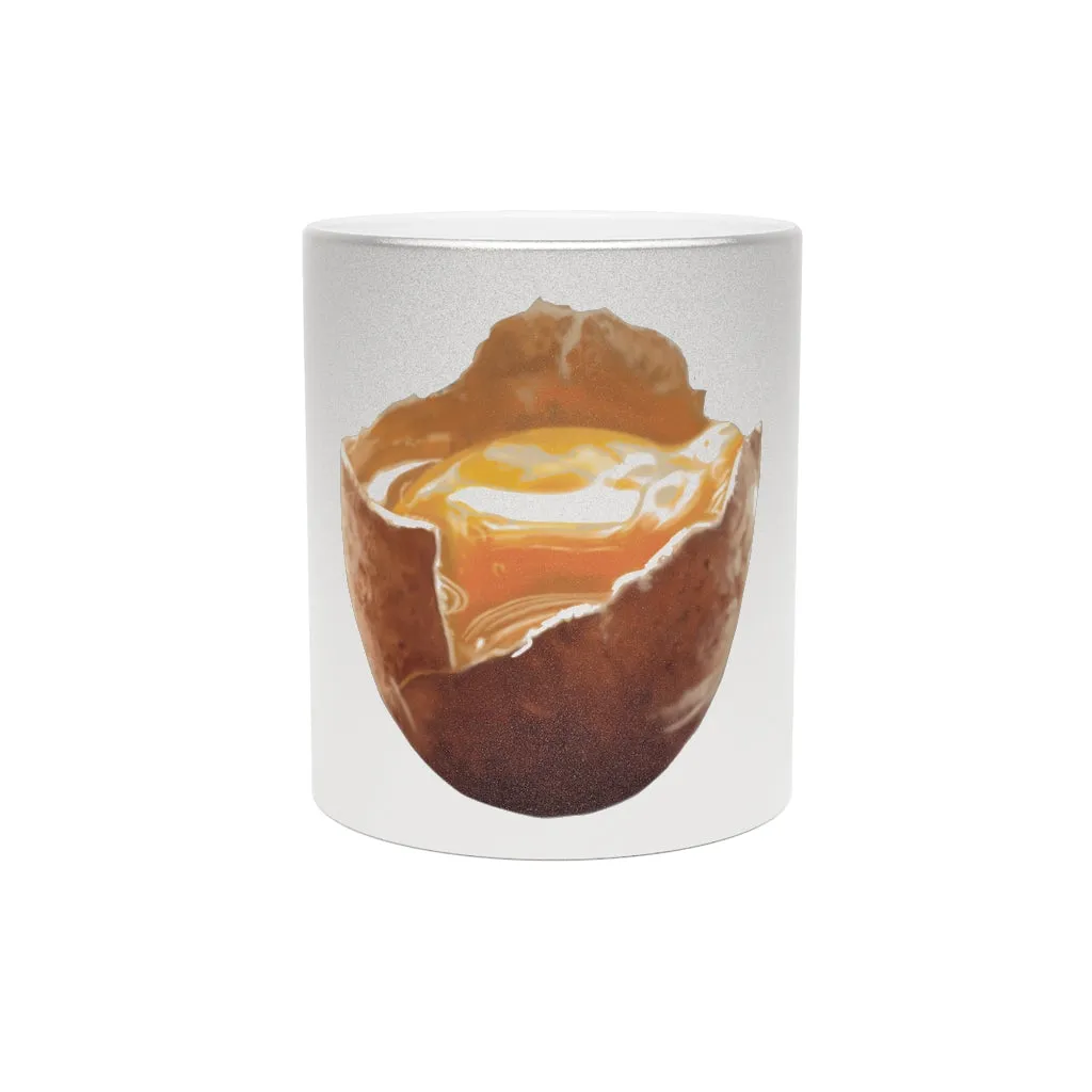 Egg Metallic Mug (Silver / Gold)