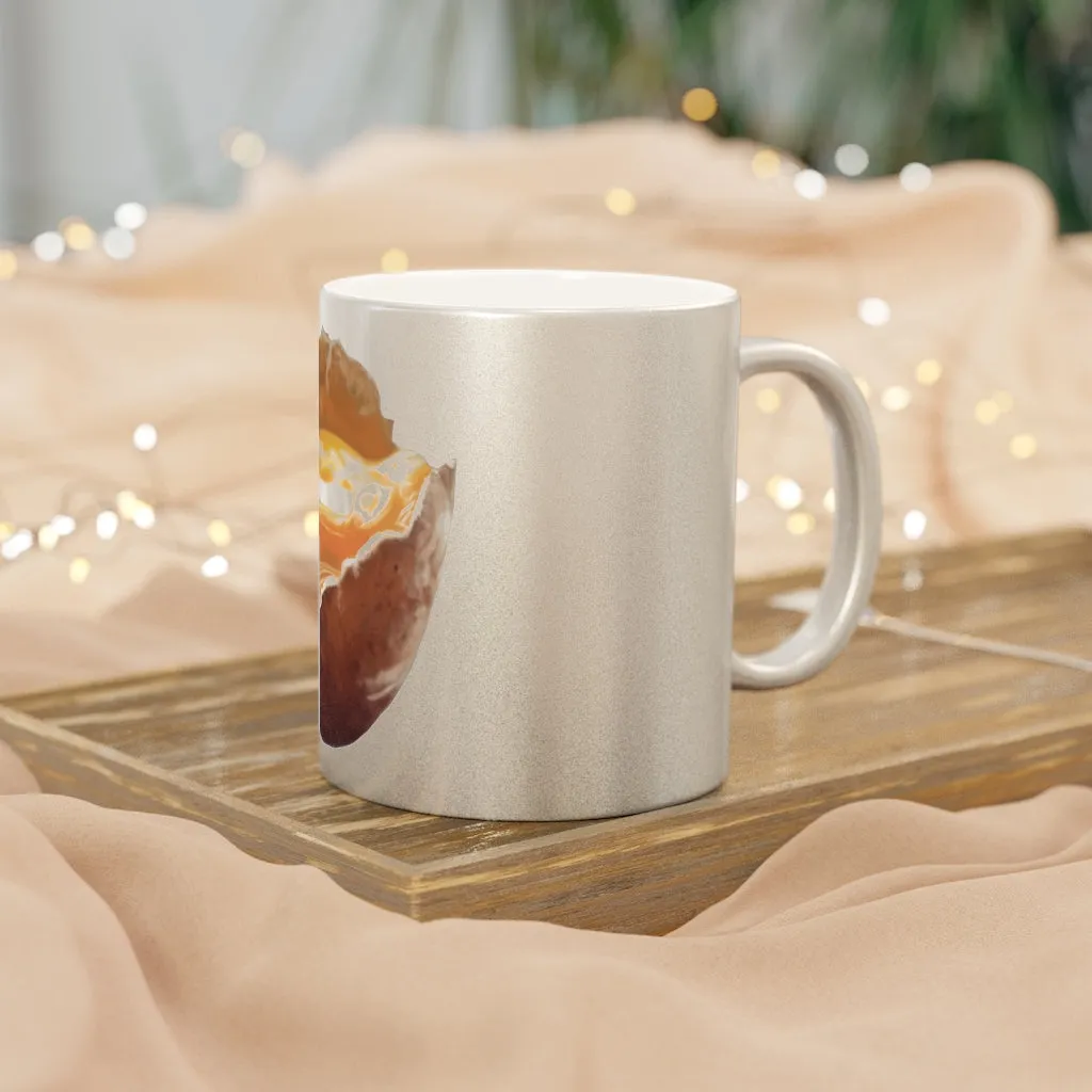 Egg Metallic Mug (Silver / Gold)