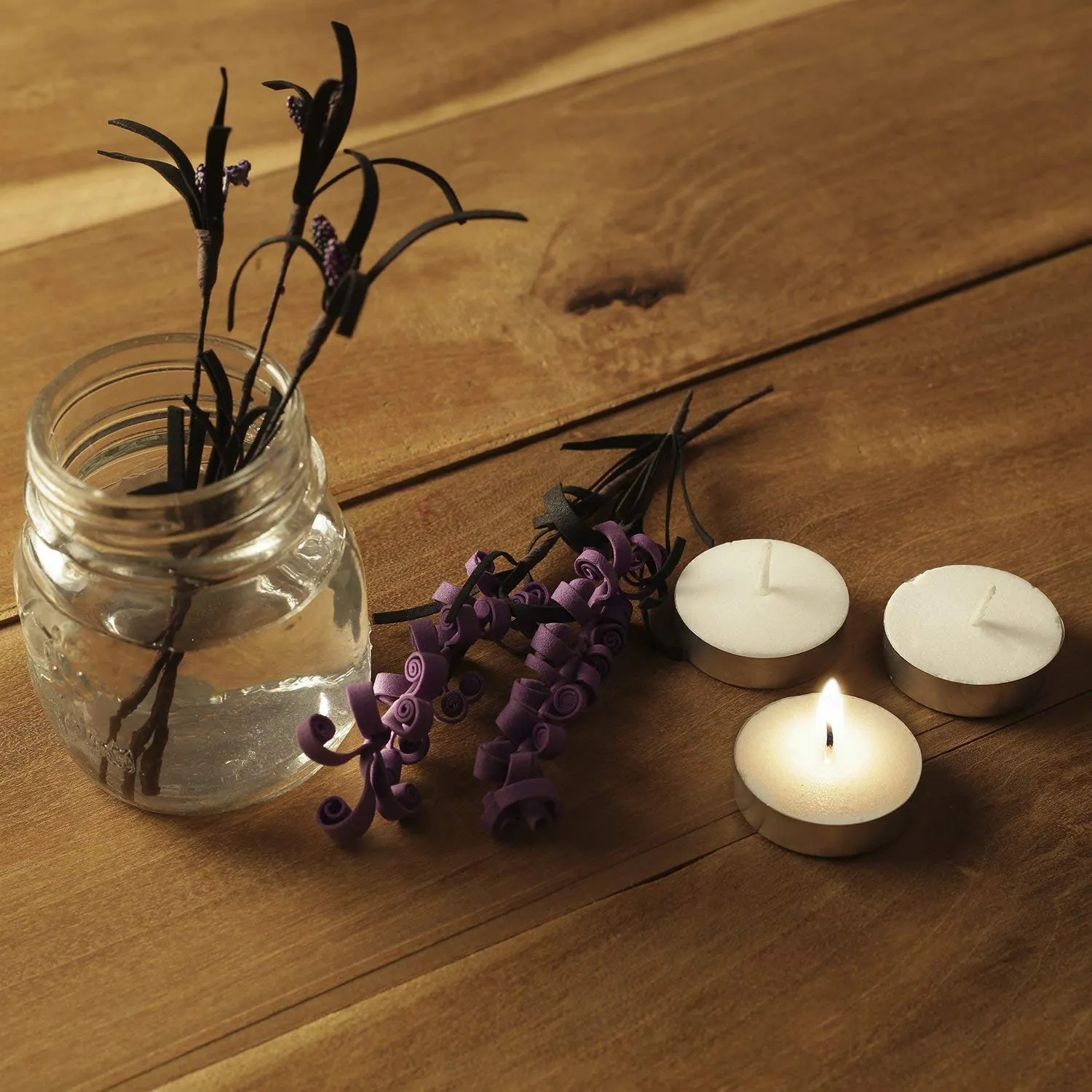 Ein Sof Set of 150 pcs Tea Lights Candles for Home Décor – 2 hrs of Burning Time White Non Scented Wax Tealight with Long Wick, Candle Light Dinner Birthday Decoration & Bedroom Diffuser t Lamp