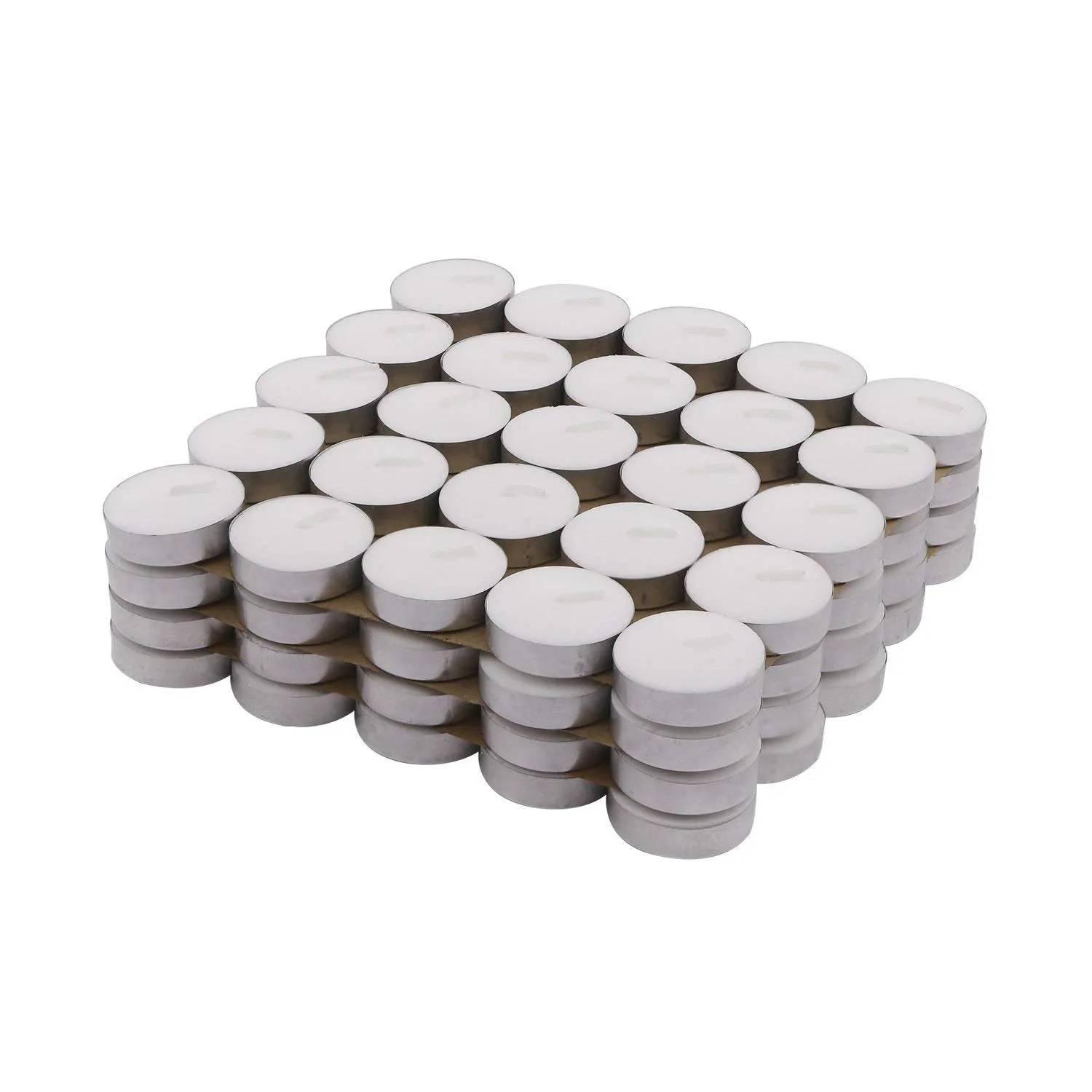 Ein Sof Set of 150 pcs Tea Lights Candles for Home Décor – 2 hrs of Burning Time White Non Scented Wax Tealight with Long Wick, Candle Light Dinner Birthday Decoration & Bedroom Diffuser t Lamp