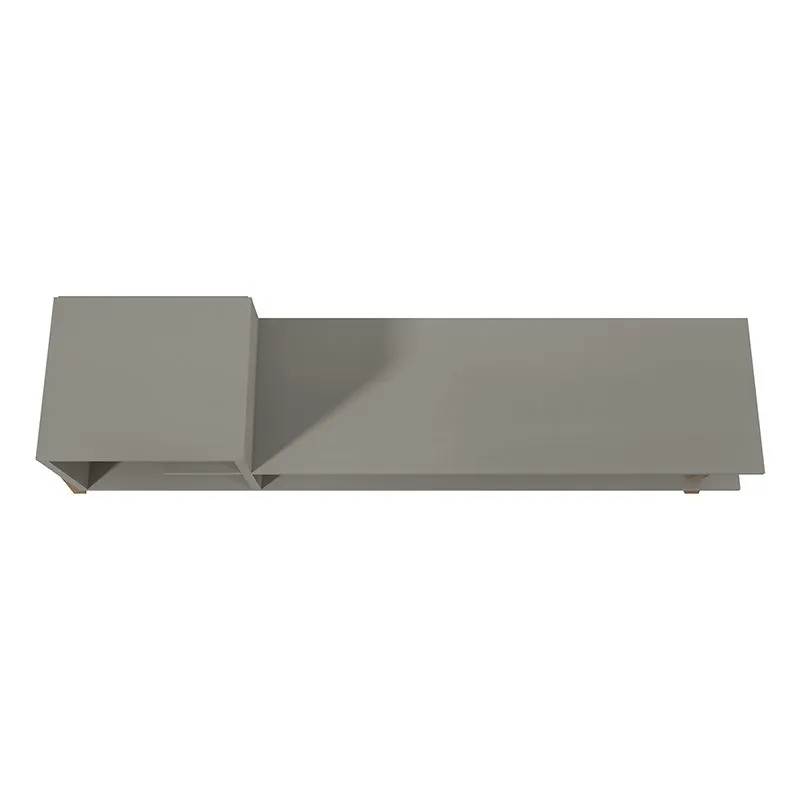 Essence 73.82" TV Stand with 2 Shelves in Grey