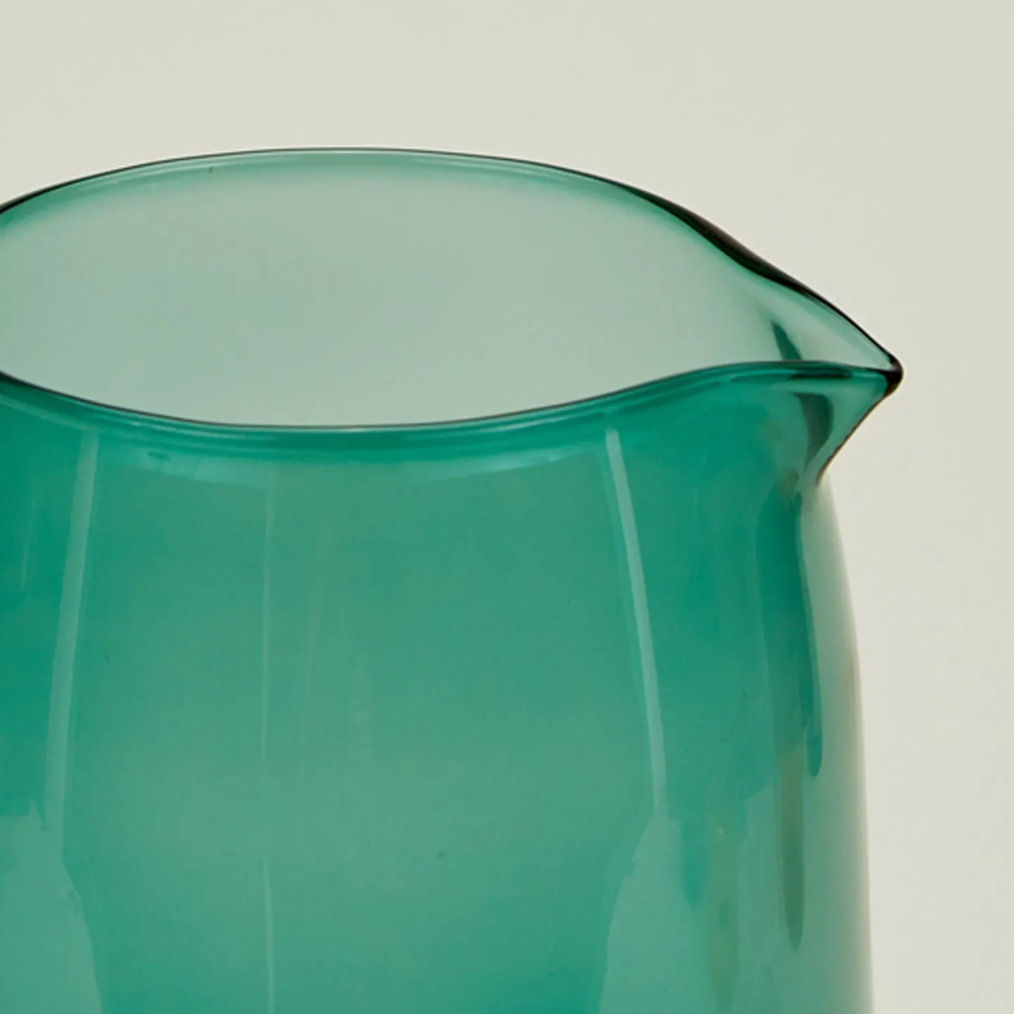 Essential Glassware Pitcher - Peacock