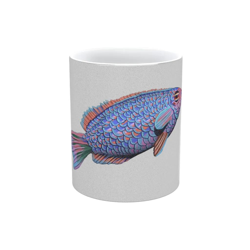 Fish Metallic Mug (Silver / Gold)