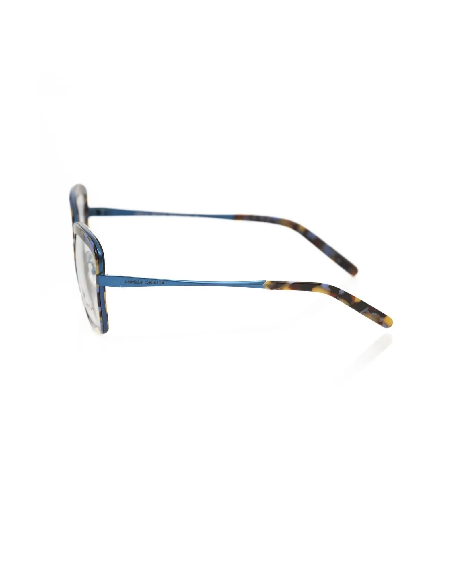 Frankie Morello Eleonora Blue Tortoise Eyeglasses
