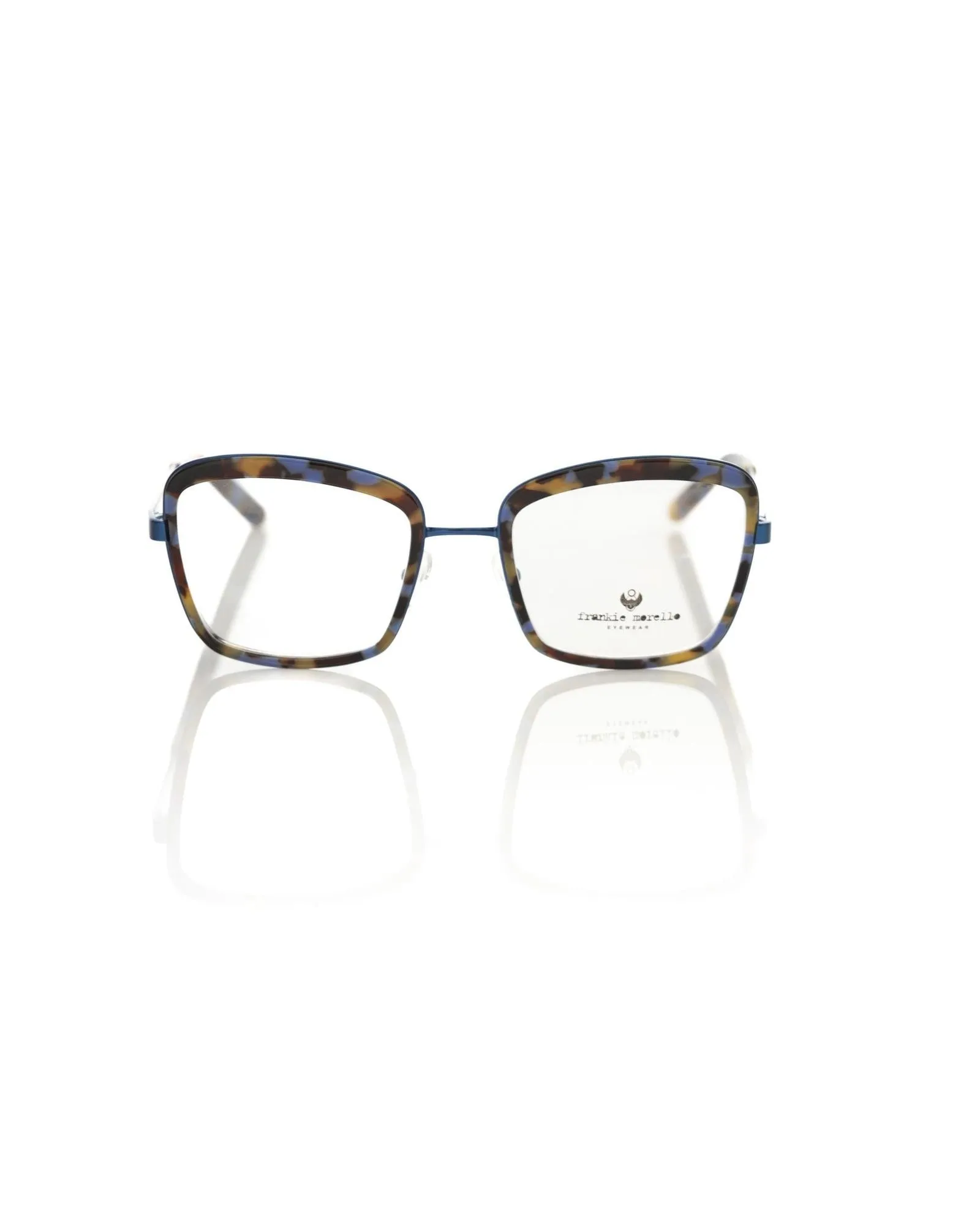 Frankie Morello Eleonora Blue Tortoise Eyeglasses
