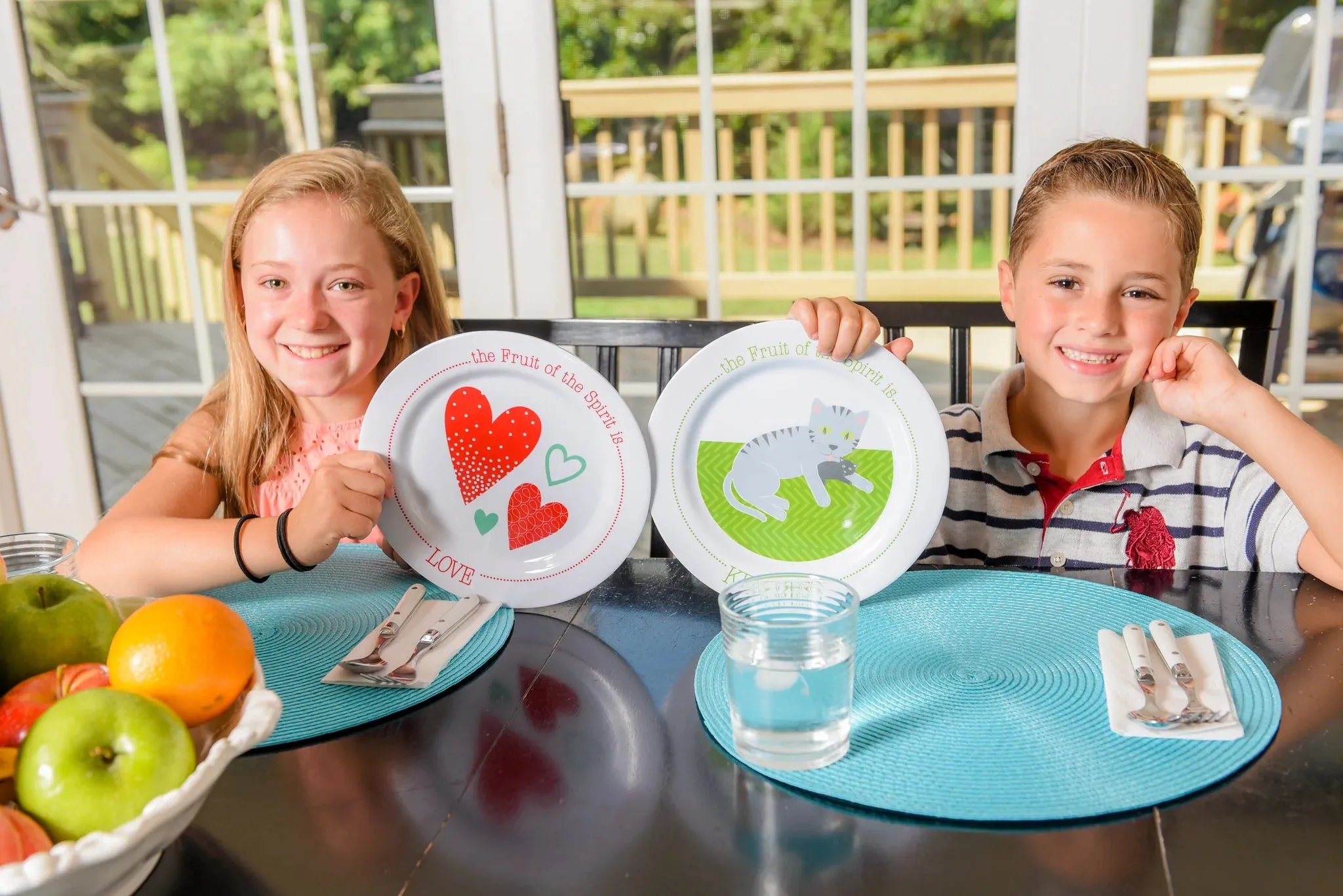 Fruit-Full Kids Plate - KINDNESS