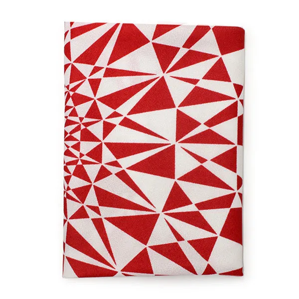 Furoshiki, Japanese Traditional Handkerchief Wrapping Cloth - Eco Cloth Series Mt.Fuji Kiriko Glass Pattern