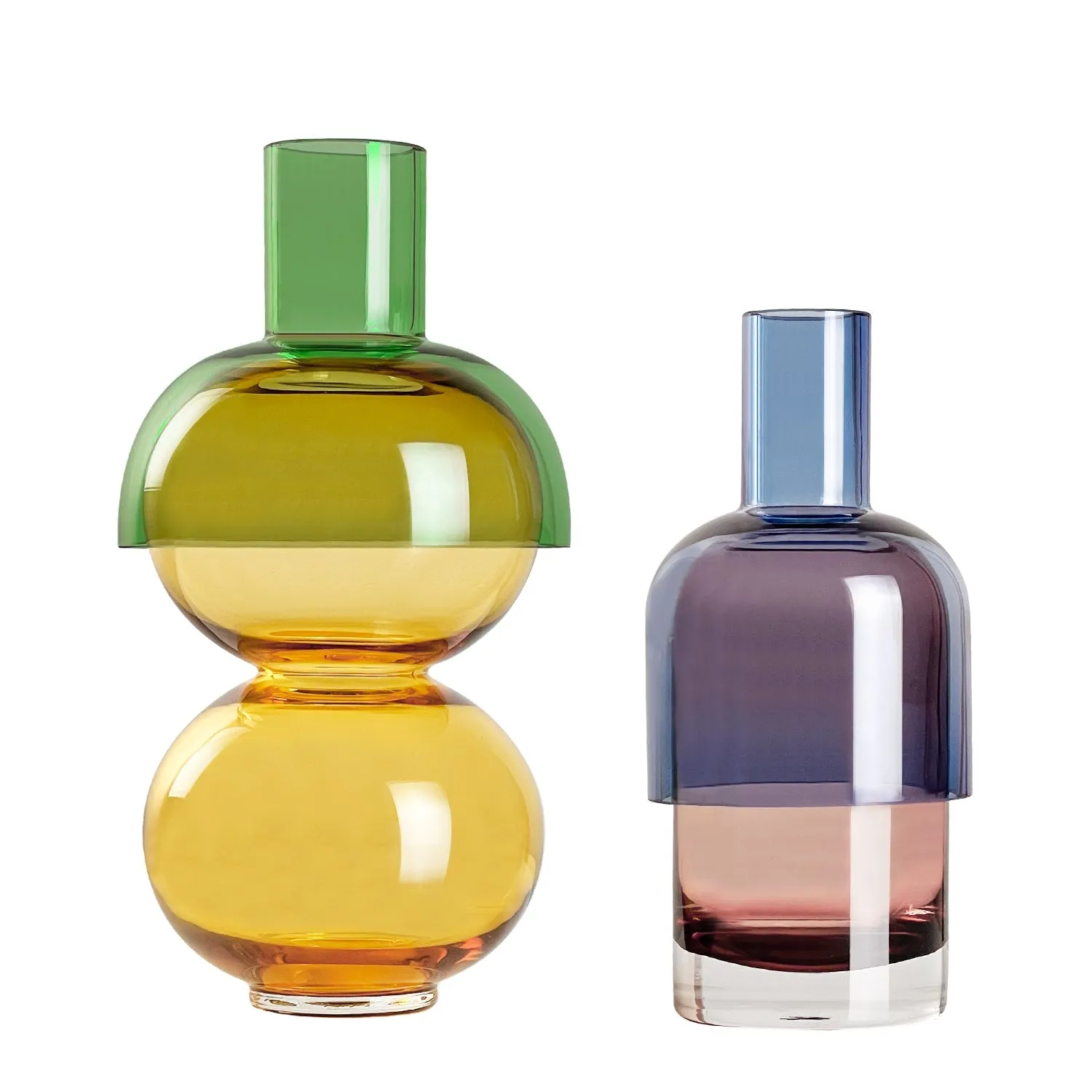 Fusion Lemon - Candle Holder Set - Flip Vases & Candle Holders - Cloudnola