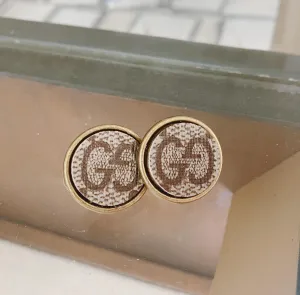 G Upcycled Stud Earrings