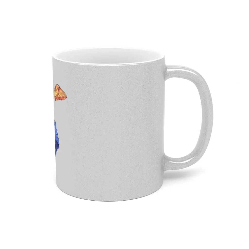 Gemstones Metallic Mug (Silver / Gold)