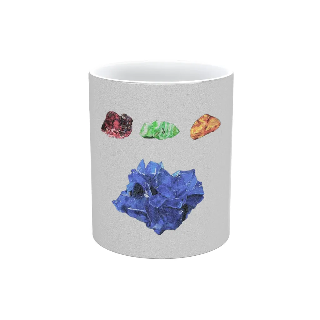 Gemstones Metallic Mug (Silver / Gold)