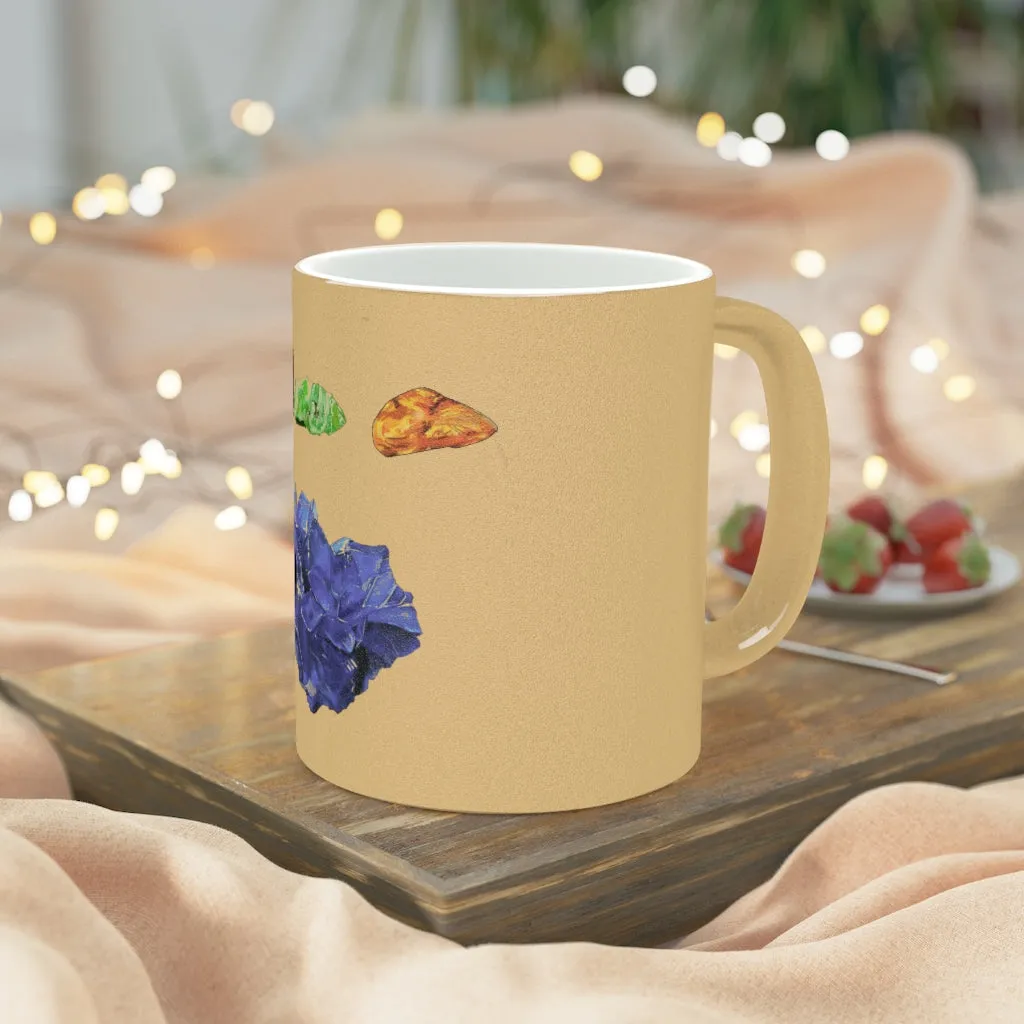Gemstones Metallic Mug (Silver / Gold)