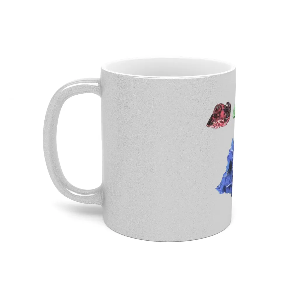 Gemstones Metallic Mug (Silver / Gold)
