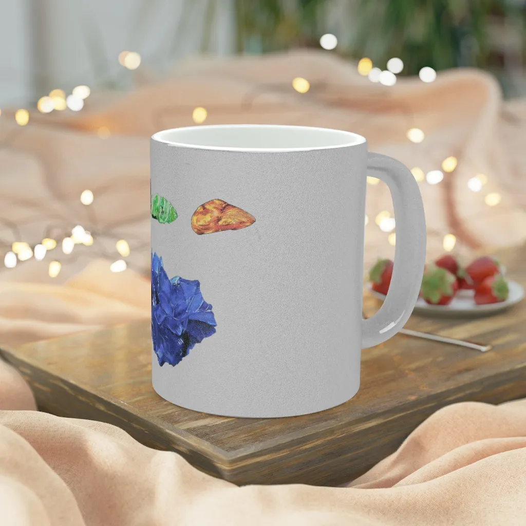 Gemstones Metallic Mug (Silver / Gold)