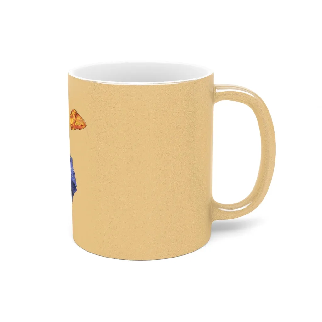 Gemstones Metallic Mug (Silver / Gold)