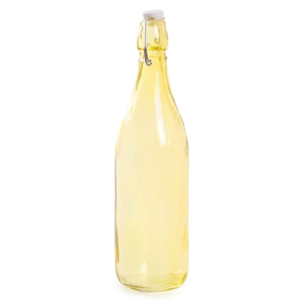 Glass Decanter with Lid Colored Glass