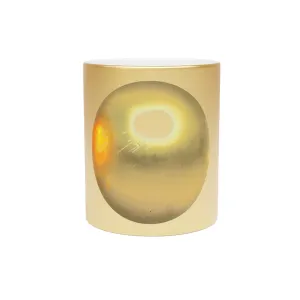 Gold Material Metallic Mug (Silver / Gold)