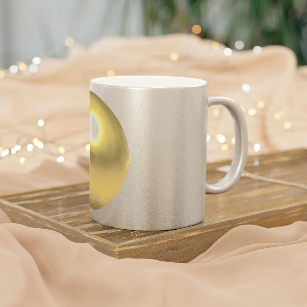 Gold Material Metallic Mug (Silver / Gold)