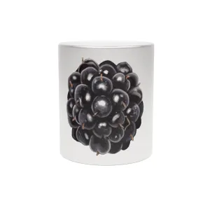 Grape Metallic Mug (Silver / Gold)