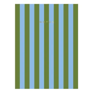 grass stripe notebook