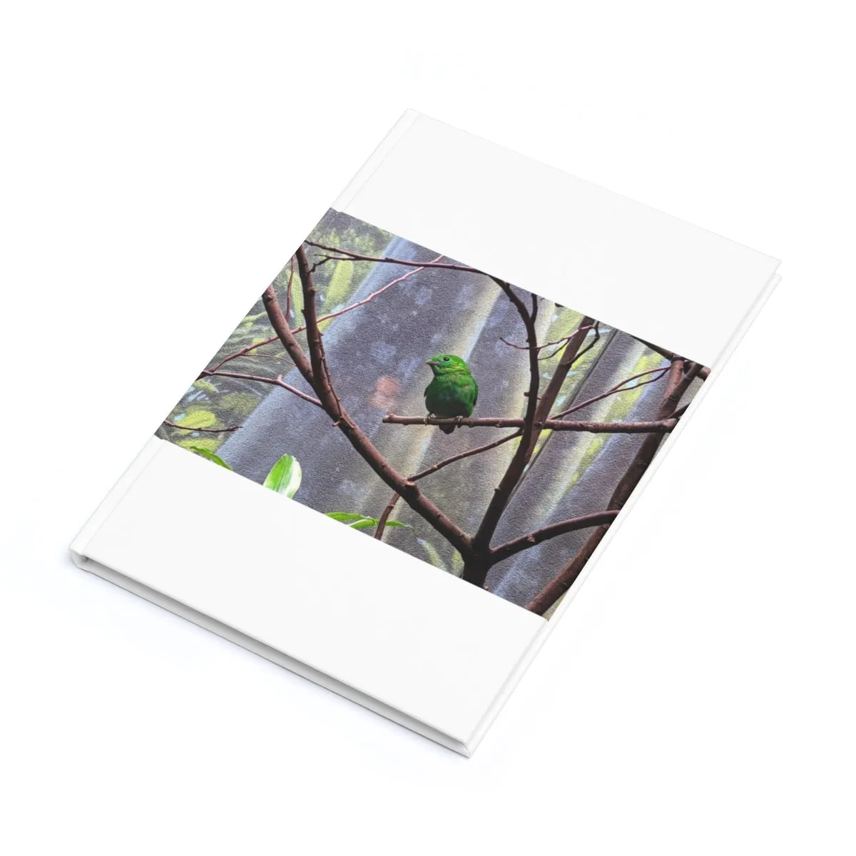 Green Bird Hardcover Journal (A5)