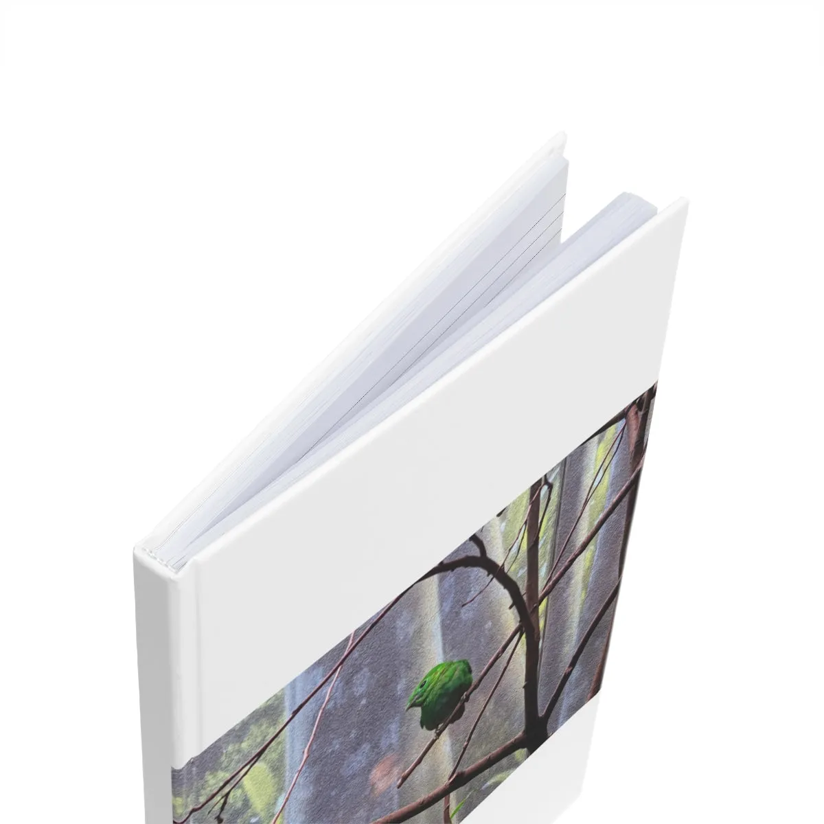 Green Bird Hardcover Journal (A5)