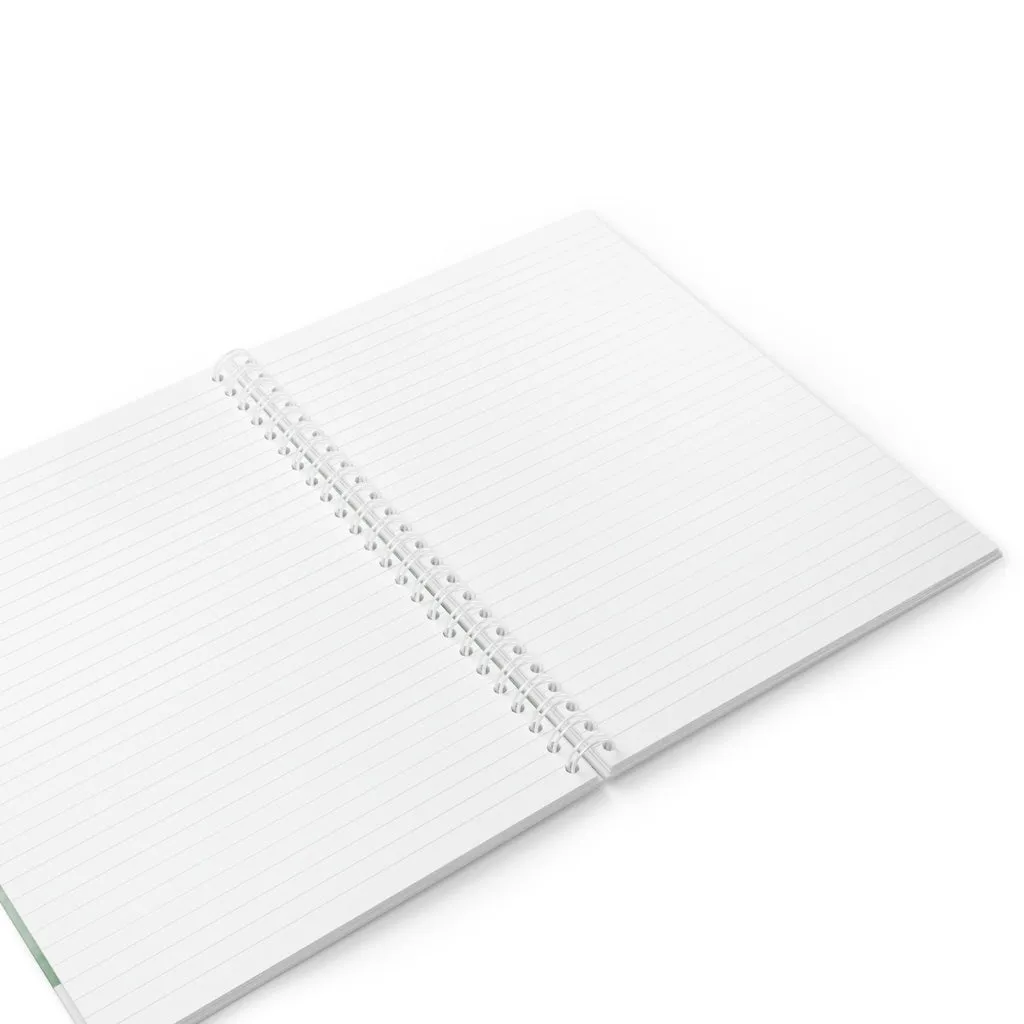 Green Clouds Spiral Notebook