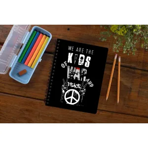 Green Day Notebook - Kids Of War And Peace
