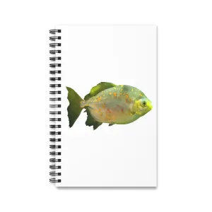 Green Fish with Specs Spiral Journal (EU)