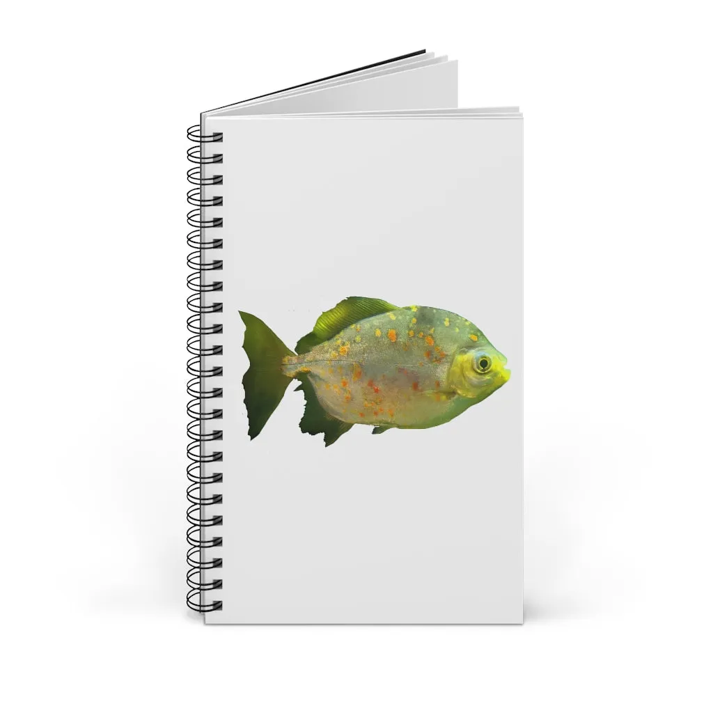 Green Fish with Specs Spiral Journal (EU)