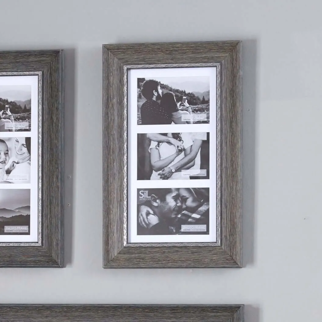 Grey Photo Frames 4'' x 6'' Photo Size