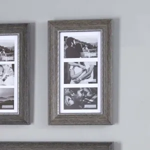 Grey Photo Frames 4'' x 6'' Photo Size
