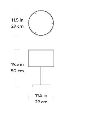 Gus* Modern Milton Table Lamp