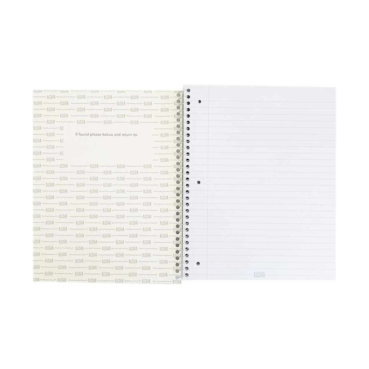 Hawaii Keiki Spiral Notebook