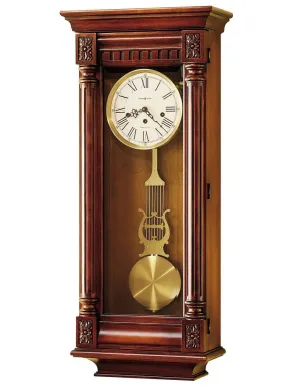 Howard Miller New Haven Wall Clock - Pendulum - Chiming - Key Wound