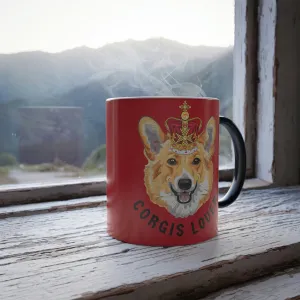 I love my Corgis Dog POD Color Morphing Mug, 11oz