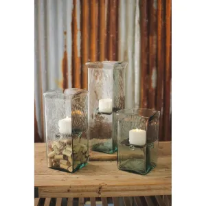 Kalalou - SQUARE CANDLE HURRICANE - MEDIUM - CV2212