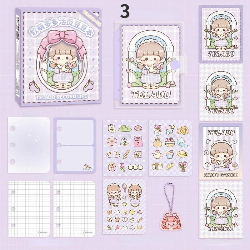 Kawaii Girl Summer Seaside Notebooks