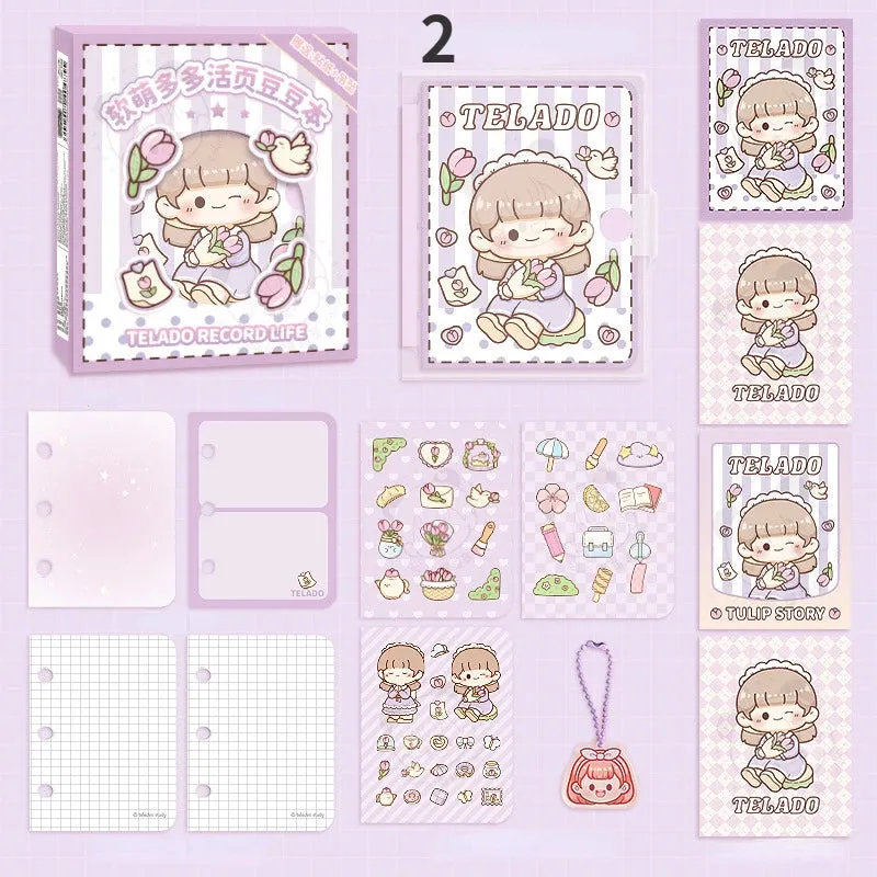 Kawaii Girl Summer Seaside Notebooks