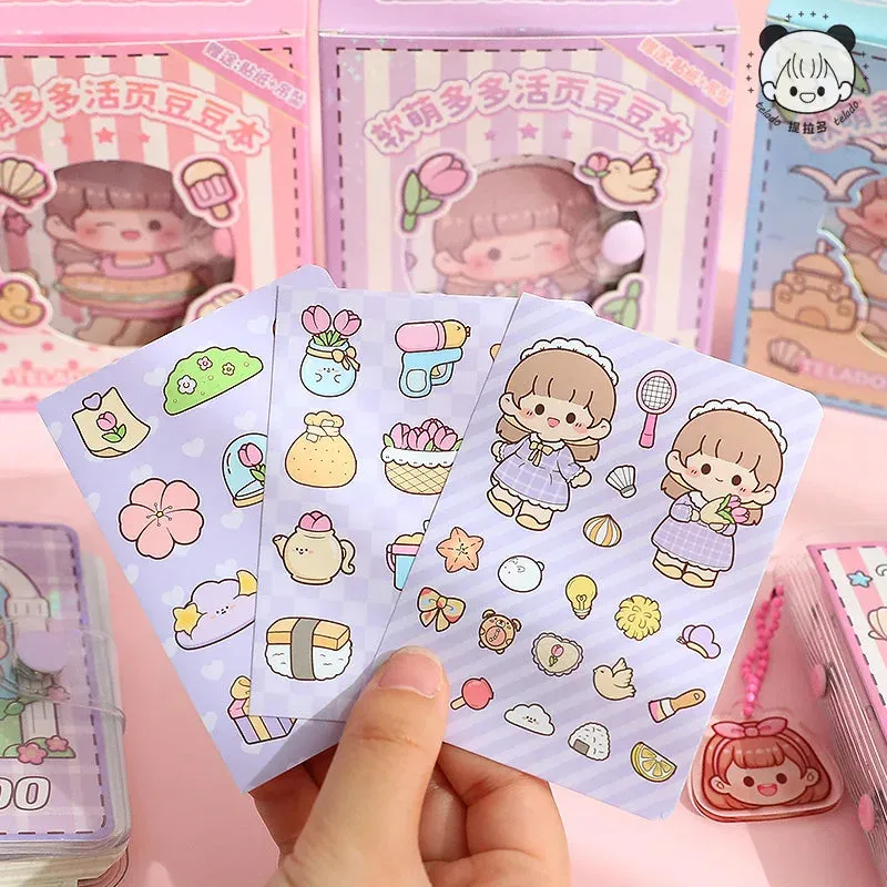 Kawaii Girl Summer Seaside Notebooks