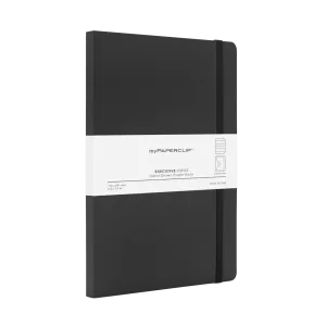 Large Executive Series-Ruled-Black