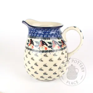Large Pitcher - Meadowlark & Holly