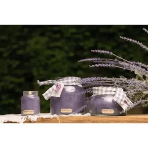 Lavender Vanilla Scented Candle Baby Jar