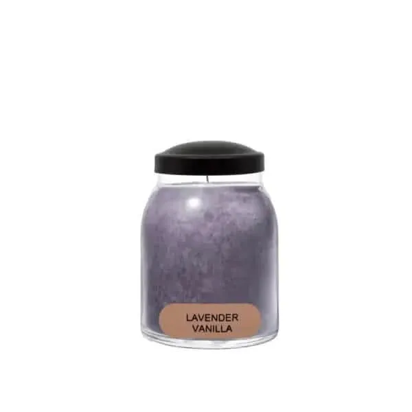 Lavender Vanilla Scented Candle Baby Jar