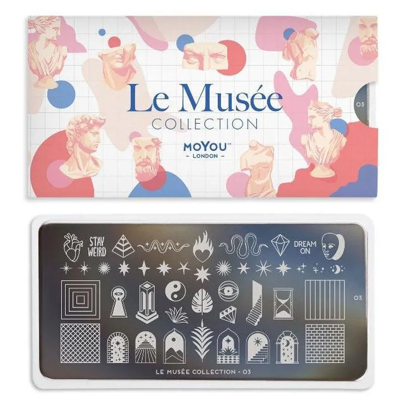 Le Musée 03 ✦ Nail Stamping Plate