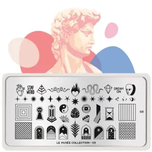 Le Musée 03 ✦ Nail Stamping Plate