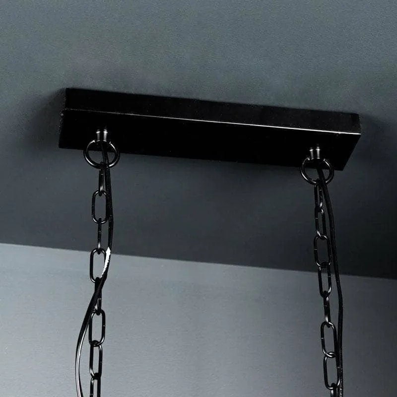 Lecce 3 Light Ceiling Pendant Light Black