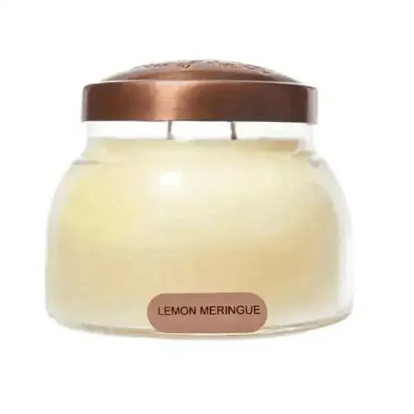 Lemon Meringue Scented Candle - 22 Oz, Double Wick, Mama Jar