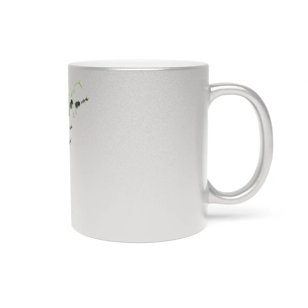 Lilly Metallic Mug (Silver / Gold)